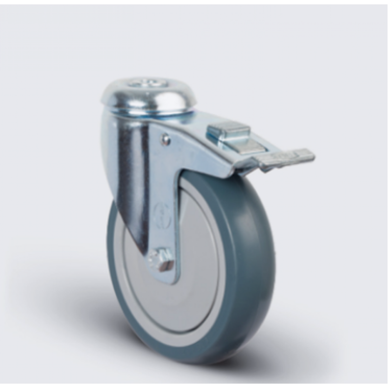 ER 04 MBT Supermarket və Xəstəxana arabası təkərləri 